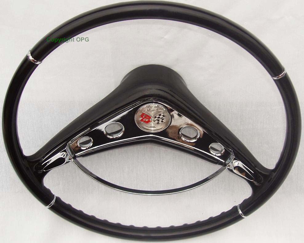 RETRO CHEVY STEERING WHEEL - 1958 -1959 -1960 - NEW | eBay